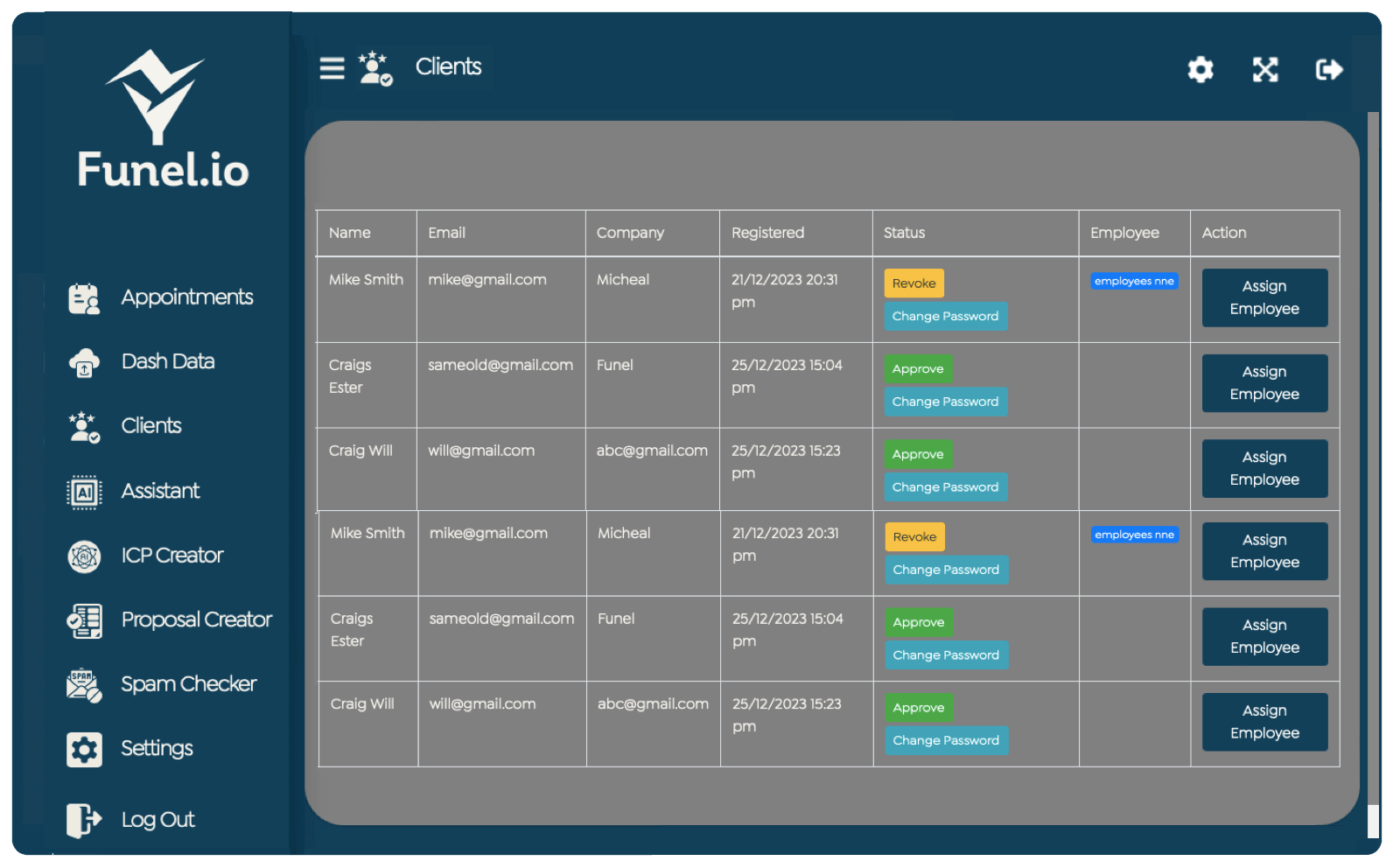 client management tool